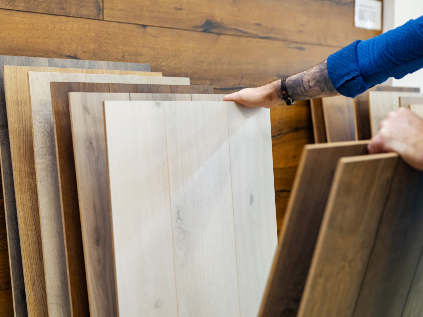 Wide-Plank Laminate Flooring